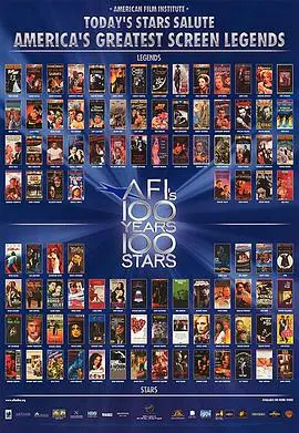 追忆光影！《好莱坞百年百个明星》：重温经典，致敬传奇，感受电影的黄金时代！